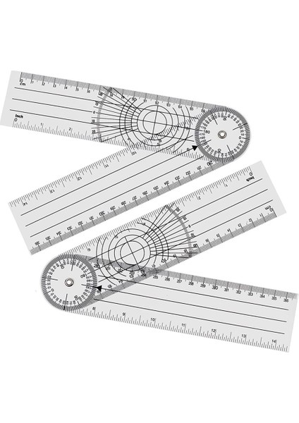 Adet Gonyometre Fizyoterapi 360 Derece Dönüş (Yurt Dışından)