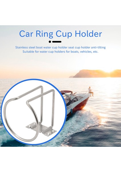 Deniz Yat Kamyon Rv Camper Için 2 Adet Paslanmaz Çelik Halka Bardak Tutucu (Yurt Dışından) fiyatları