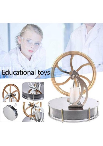 Sıcaklık Stirling Motoru Motor Modeli Isı Buhar Öğrenme Çalışma Prensibini Anlamak Için Eğitim Aracı (Yurt Dışından) modelleri