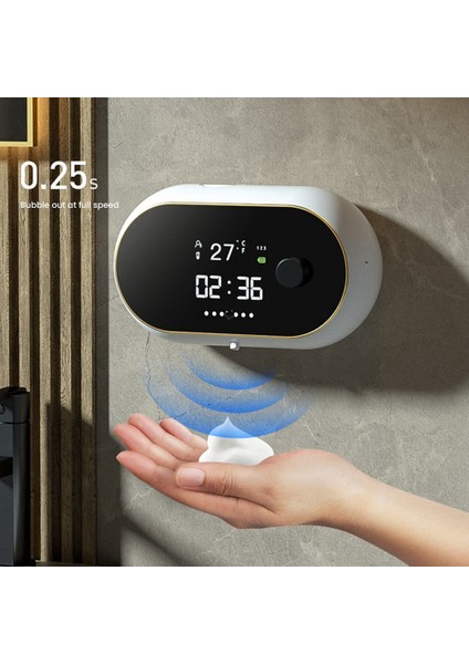 Fotoselli Duvara Monte USB Sıvı Köpük Makinesi Kızılötesi Sensör 2 (Yurt Dışından) modelleri