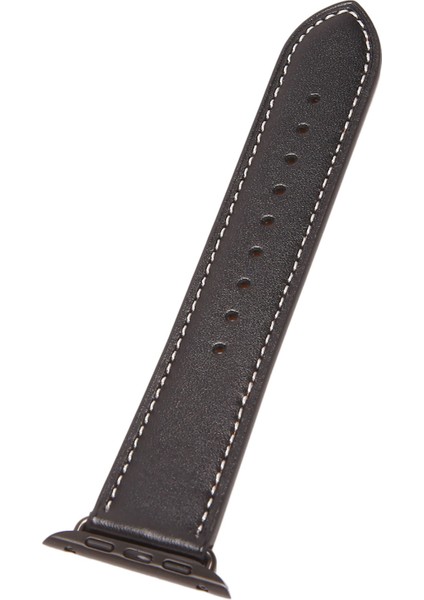 Apple Watch Için Kayış Watch 456SE Kelebek Tokalı Kayış 42/44- Siyah (Yurt Dışından) fiyatları