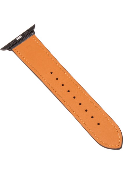 Apple Watch Için Kayış Watch 456SE Kelebek Tokalı Kayış 42/44- Siyah (Yurt Dışından) indirimleri