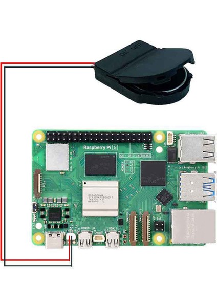 Raspberry Pi Için 5/5 Nesil Rtc Saat Modülü (Yurt Dışından)