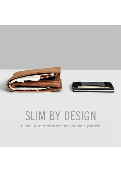 Alüminyum Kart Tutucu Rfıd Kredi Kartı Tutucu Otomatik Açılır, Gri (Yurt Dışından) fiyatları