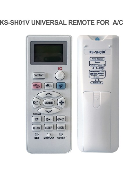 Sharp Klima Uzaktan Kumanda Evrensel Kumanda Için KS-SH01V (Yurt Dışından) fırsatları