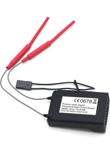 FS-IA6B IA6B 2.4g 10 Kanallı Alıcı Ppm Çıkışı, Ibus Bağlantı Noktası ile Quadcopter Tekne Için I6 I6S I10 ile Uyumlu (Yurt Dışından)