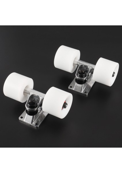 Mini Kaykay Kamyon 3.25INÇ Parçalar Abec 9 Rulman Seti Kamyon, Beyaz (Yurt Dışından)