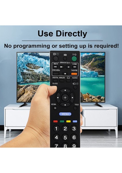 RM-ED013 Uzaktan Kumanda Sony LED LCD Tv RM-EA006 Için Değiştirin (Yurt Dışından) modelleri