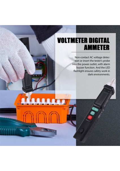 Dijital Multimetre Test Cihazı Canlı/kablolu Voltmetre Ampermetre Vu Metre (Yurt Dışından) modelleri