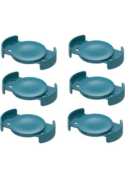 Dolap Bardak Tutucu Istiflenebilir Mavi Için 6 Paket Kahve Kupası Organizatörü (Yurt Dışından)