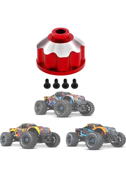 Metal Diferansiyel Taşıyıcı Diferansiyel Kasa Konut 8981 1/10 Traxxas Maxx Rc Araba Yükseltme Parçaları Aksesuarları, 1 (Yurt Dışından)