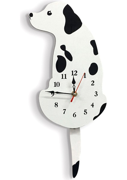 Köpek Duvar Saati Çocuk Odası Çocuklar Için Hediyeler Doğum Günü Beyaz (Yurt Dışından) indirimleri