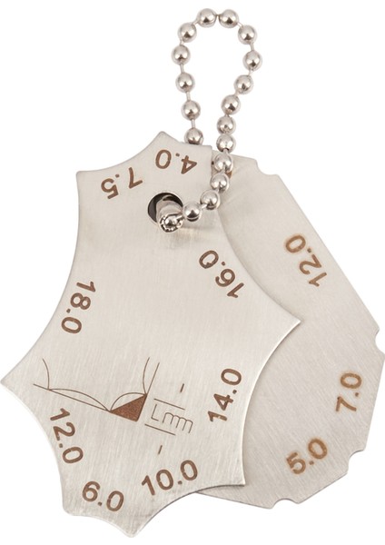 2 Adet Kaynak Ölçer Anahtar Kaynak Yüzeyi Bağlantı Muayene Ölçü Aletleri (Yurt Dışından) fiyatları