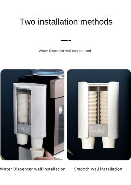 Su Sebili Için Tek Kullanımlık Kağıt Bardak Dispenseri Bardak Tutucu (Yurt Dışından) fırsatları