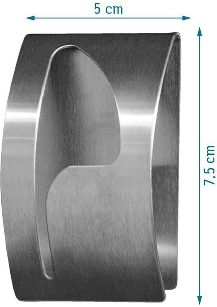 Nokta Güçlü Kendinden Yapışkanlı Havlu Askısı Paslanmaz Çelik Yarı Dairesel (Yurt Dışından) indirimleri