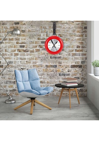 Duvar Saati Metal Tava Tasarımı 8 Inç Saatler Mutfak Dekorasyonu (Yurt Dışından) fırsatları