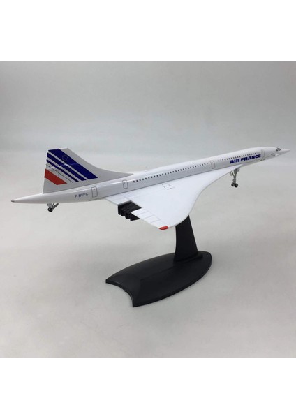 Statik Ekran Koleksiyonu Için 1/200 Concorde Süpersonik Yolcu Uçağı Air France Airways Modeli (Yurt Dışından)