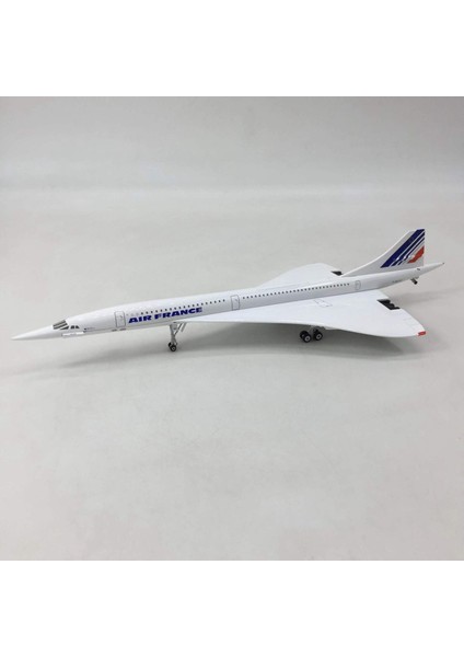 Statik Ekran Koleksiyonu Için 1/200 Concorde Süpersonik Yolcu Uçağı Air France Airways Modeli (Yurt Dışından)