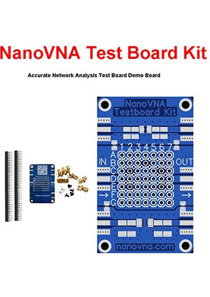 Nanovna Ağı Için Nanovna Vektör Ağ Analizörü Test Kartı Kiti (Yurt Dışından)