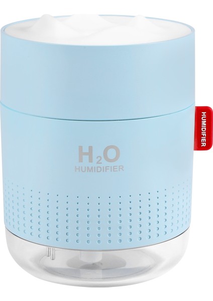 Nemlendirici 500ML Soğuk Mist Nemlendirici Hava Nemlendirici, Mavi (Yurt Dışından)