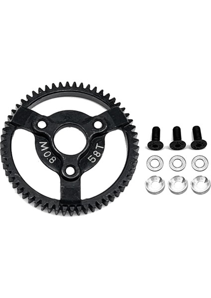 Çelik Metal Dişli 32 P(M0.8) 58 T Motor Pinyon Dişlileri 1/10 Traxxas Summit, Revo, E-Revo, Slash Rc Buggy Kamyon Yükseltme Parçaları (Yurt Dışından)