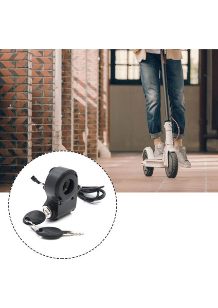 Kugoo M4 M5/xiao Mi M365 Için E-Bisiklet Kontak Kilidi Anahtar Anahtarı Gücü (Yurt Dışından) modelleri