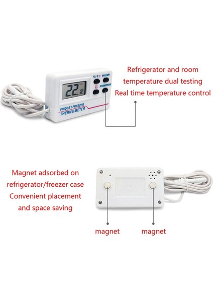 Dijital Buzdolabı Termometresi Buzdolabı Dondurucu Termometresi (Yurt Dışından) modelleri