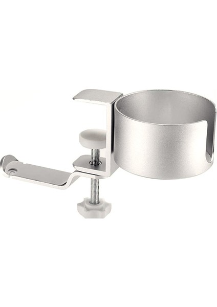 Masa Bardaklığı, 2'si 1 Arada Masa Bardaklığı, Kulaklık Askılı, Gümüş (Yurt Dışından)