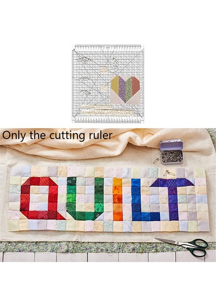 Kapitone Cetvel 12X12 Inç Kumaş Kesme Konfeksiyon Aracı Dıy Dikiş (Yurt Dışından) fırsatları