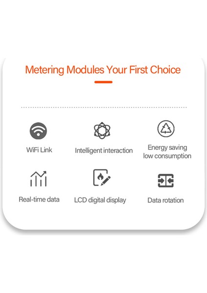 Faz Din Ray Wifi Akıllı Enerji Ölçer Güç Tüketimi Kwh Ölçer (Yurt Dışından)