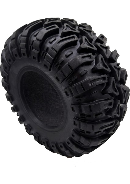 Adet 2.2 Inç Kauçuk Lastik 2.2 Tekerlek Lastikleri 128X60MM 1/10 Rc Paletli Traxxas Trx4 Eksenel SCX10 Wraith RR10 (Yurt Dışından)