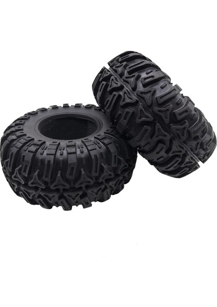 Adet 2.2 Inç Kauçuk Lastik 2.2 Tekerlek Lastikleri 128X60MM 1/10 Rc Paletli Traxxas Trx4 Eksenel SCX10 Wraith RR10 (Yurt Dışından)