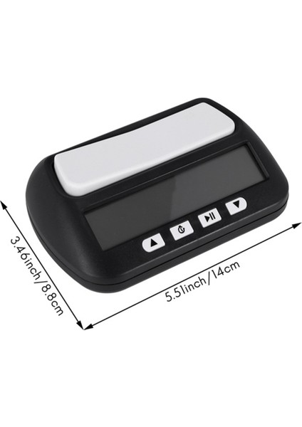 Satranç Saati Satranç Zamanlayıcı Oyun Zamanlayıcı Çok Amaçlı Dijital Saat YS-902 (Yurt Dışından) fırsatları