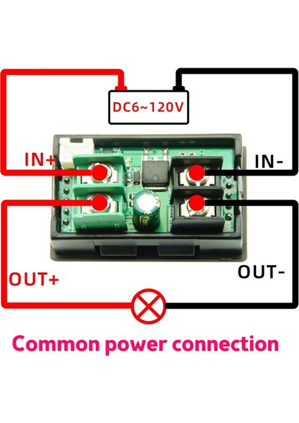 20A Voltmetre Ampermetre 9ın1 Çok Işlevli IPS LCD Gerilim Test Ölçer (Yurt Dışından)