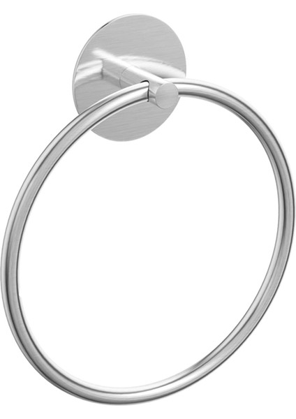 Banyo Havlu Halkası Paslanmaz Çelik Banyo Havlu Askısı, Gümüş (Yurt Dışından)