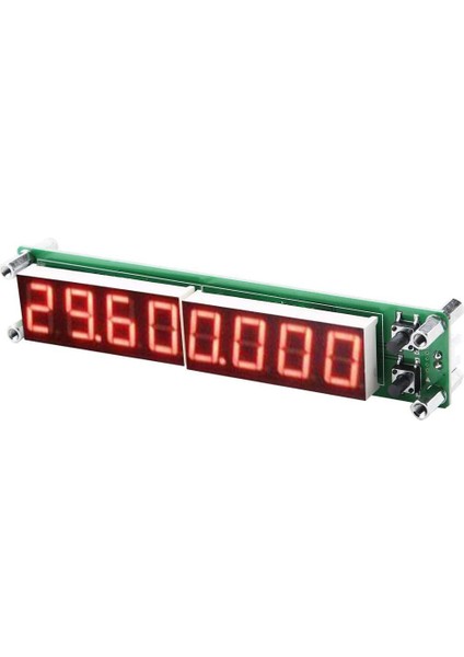 Plj-8led-H Rf Sinyal Frekans Sayacı Cymometre 0.1-1000MHZ, (Kırmızı) (Yurt Dışından)