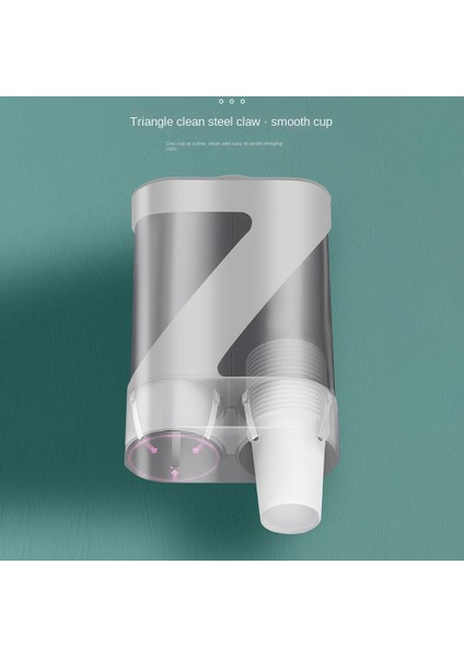 Su Soğutucu Bardak Dispenseri, Çekme Tipi Bardaklık Duvara Monte(Sarı) (Yurt Dışından) fiyatları