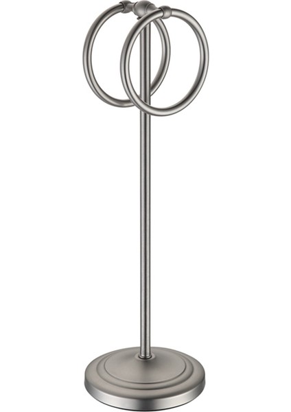 Yerden Tavana Havlu Askısı Dikey Havlu Halkası Çift Halkalı (Yurt Dışından)