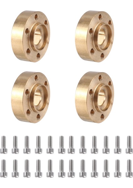 4 Adet Pirinç 12MM Tekerlek Altıgen Hub Genişletme Adaptörü 1.9 2.2 Jant 1/10 Rc Paletli Eksenel SCX10 Traxxas Trx4,6mm (Yurt Dışından) fiyatları