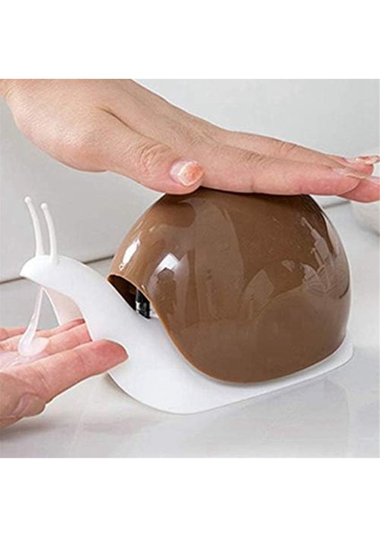 Mutfak Banyo Vb Için Sevimli Salyangoz Sabunluk (120ML) (Kahverengi) (Yurt Dışından) indirimleri