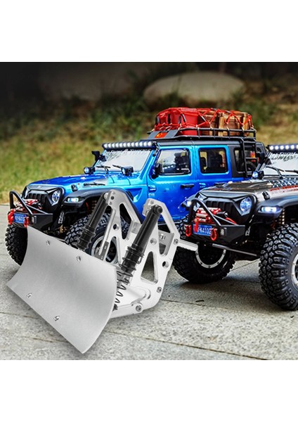 Rc Araba Bıçak Kar Küreme Metal Kar Küreği 1/10 Rc Paletli Traxxas Trx4 Trx6 Eksenel SCX10 90046 03007 Rgt 86100 (Yurt Dışından) fiyatları