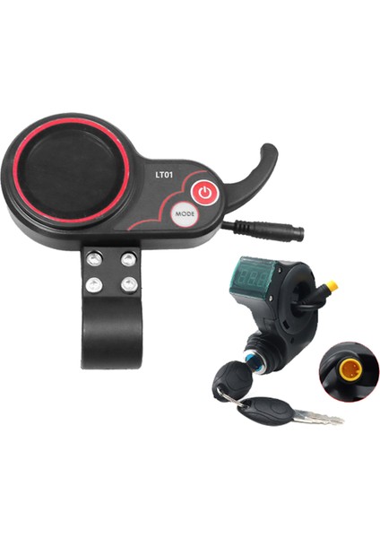 LT01 Ekran Metre + 3pın Kontak Kilidi Anahtarı Kaabo Mantis 8/10 Kaabo Için (Yurt Dışından) indirimleri