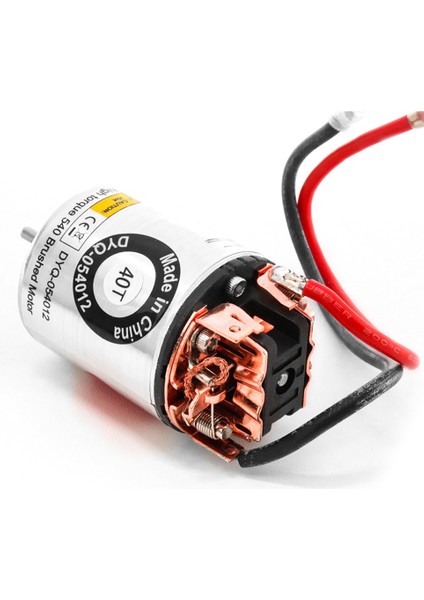 540 Fırçalı Motor Su Geçirmez 1/10 Rc Araba Paletli Eksenel SCX10 90046 Traxxas Trx4 Redcat GEN8,40T (Yurt Dışından)