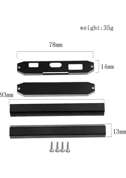 Flysky Noble Nb4 / Nb4 Pro Uzaktan Kumanda Altın Için Alüminyum Alaşımlı Verici Koruyucu Çerçeve Fs-Nb4 (Yurt Dışından) modelleri