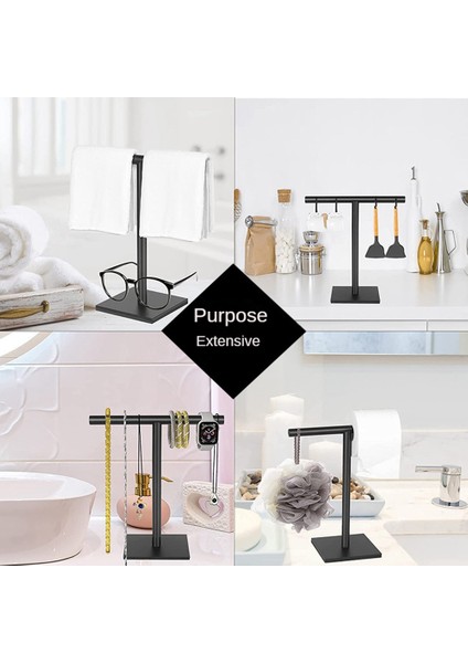 Banyo Vanity Için El Havlusu Standı - Gümüş (Yurt Dışından) indirimleri