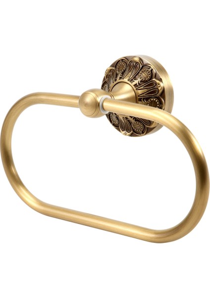 Vintage Pirinç Lüks Bronz Banyo Banyo Havlusu Tutucular (Yurt Dışından)