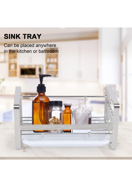 Lavabo Süngerlik, Sünger ve Sabunluk, 304 Paslanmaz Çelik (Yurt Dışından) fiyatları