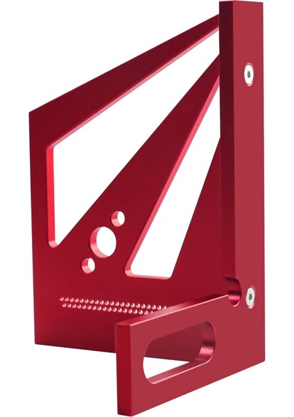 22,5/30/45/60/67,5° Kare Cetvel, Marangoz Çizimi Için-Kırmızı Metrik (Yurt Dışından)