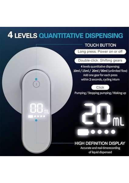 Otomatik Gargara Dispenseri, Şarj Edilebilir Ağız Yıkama Dispenseri (Yurt Dışından) fırsatları