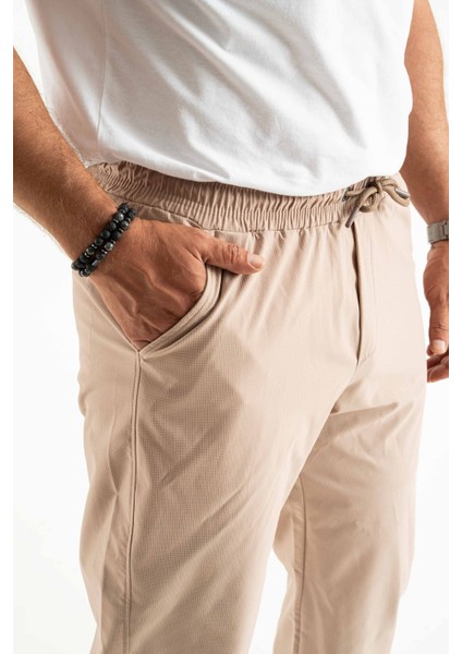 Longberg Erkek Beli Lastikli Bağcıklı Mevsimlik Jogger Spor Pantolon indirimleri